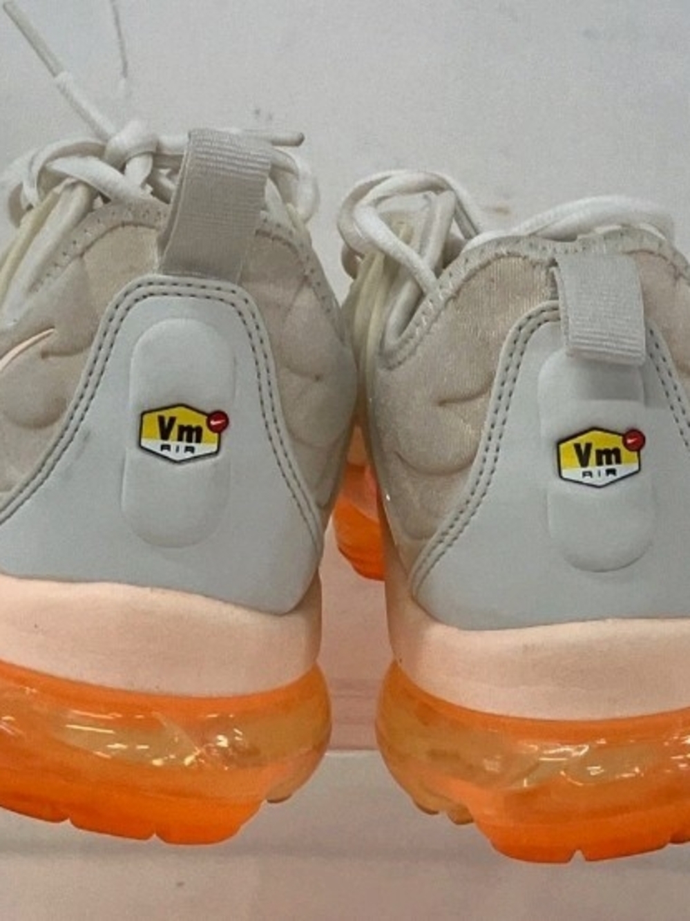 NIKE (AO4550-005) Air VaporMax Plus 'Creamsicle' - Women's Size 9 - Picture 4 of 16